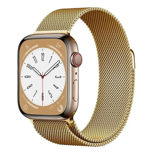 Gold 38/40/41mm Milanese Apple Watchband