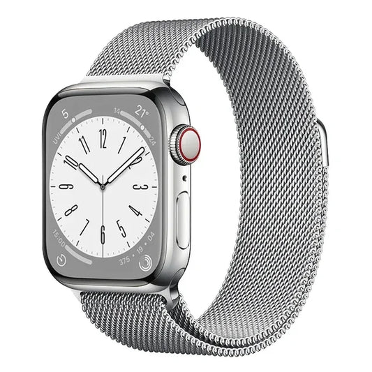 Silver 38/40/41mm Milanese Apple Watchband