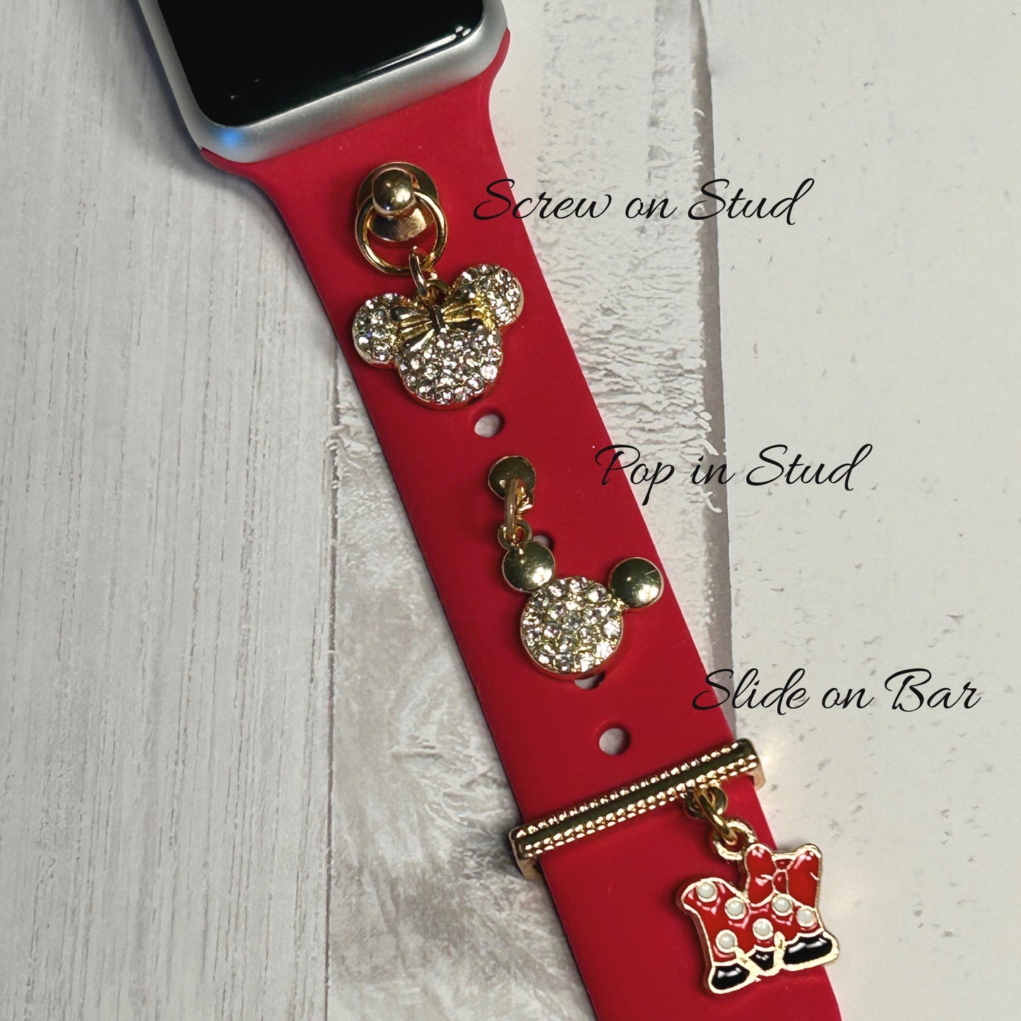 Disney Watchband Charms, Disney Charms, Apple Watchband Charms, Watchband Jewelry, Disney Bracelet